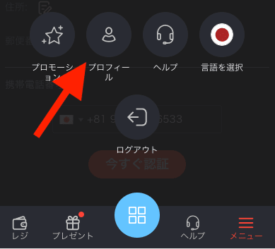 ボンズカジノ（BONS）本人確認認証