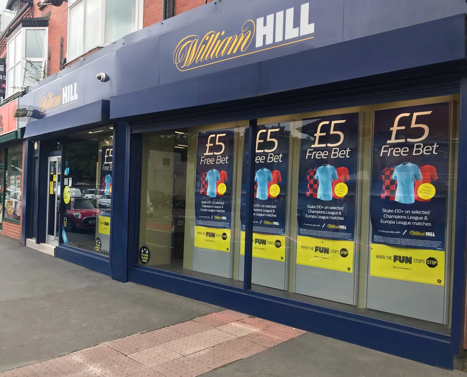 ウィリアムヒル(William Hill)海外にある実店舗