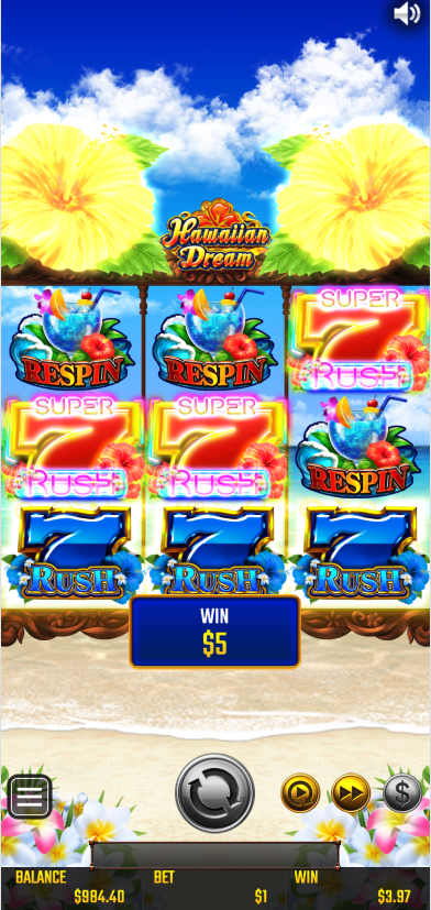 ハワイアンドリーム(Hawaiian Dream)ハイビスカスラッシュ