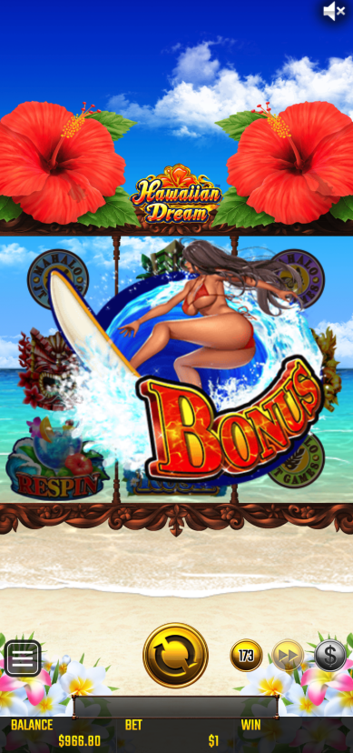 ハワイアンドリーム(Hawaiian Dream)サンセットボーナス