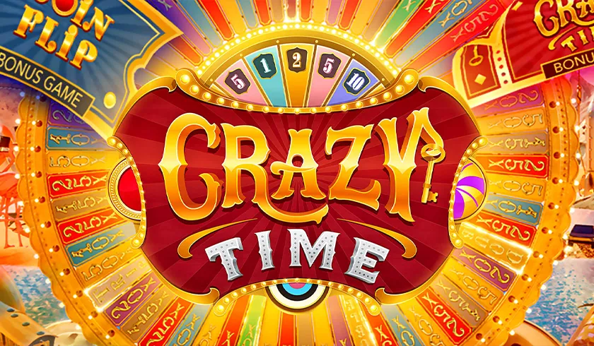 BC.GAME（ビーシーゲーム）のおすすめゲーム | クレイジータイム（Crazy Time） / Evolution Gaming
