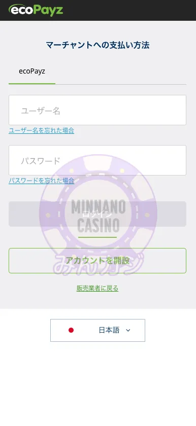 1xBET(ワンバイベット) Payzの入金方法
