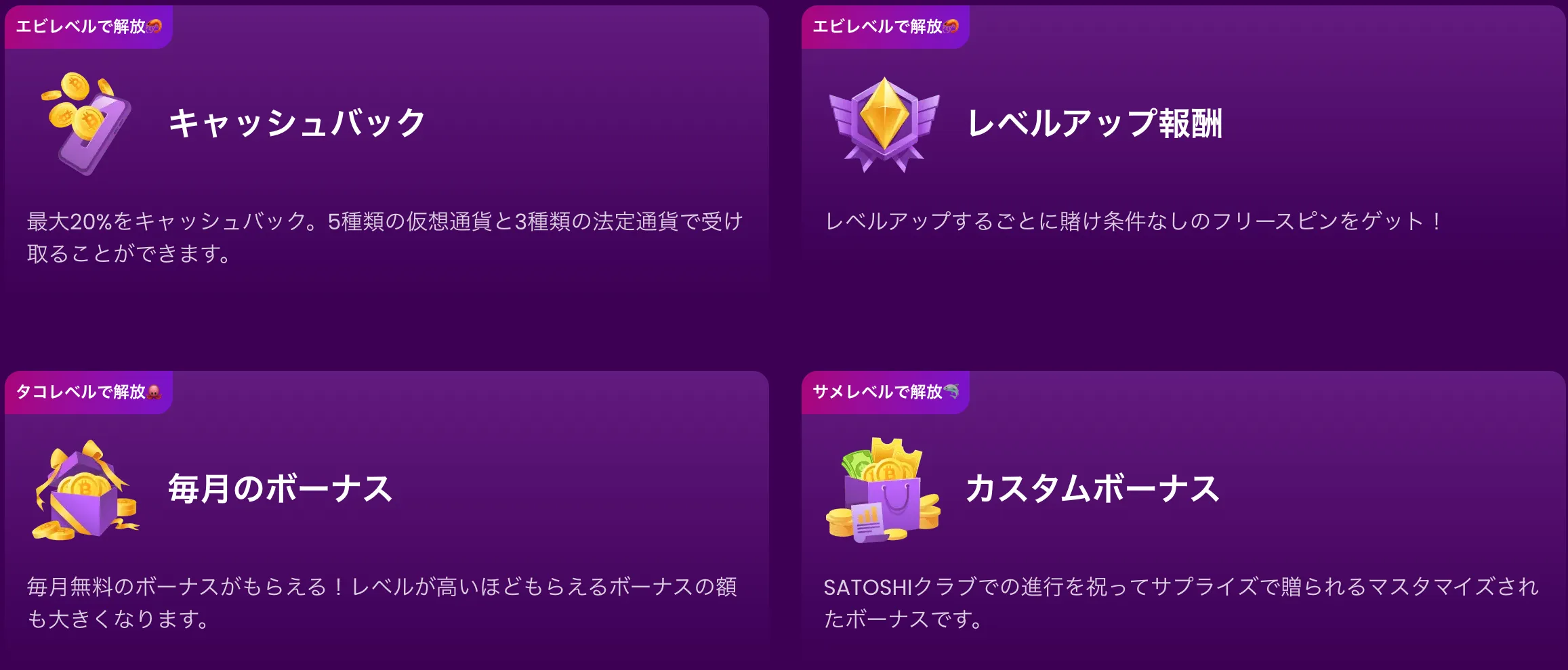 トラストダイス(TrustDice)のVIP Club